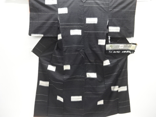 Japanese Kimono / Tsumugi Omeshi Silk